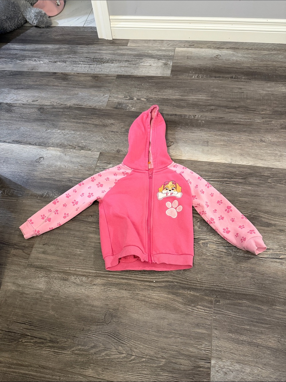Nickelodeon Pink Paw Print Zip Hoodie for Kids